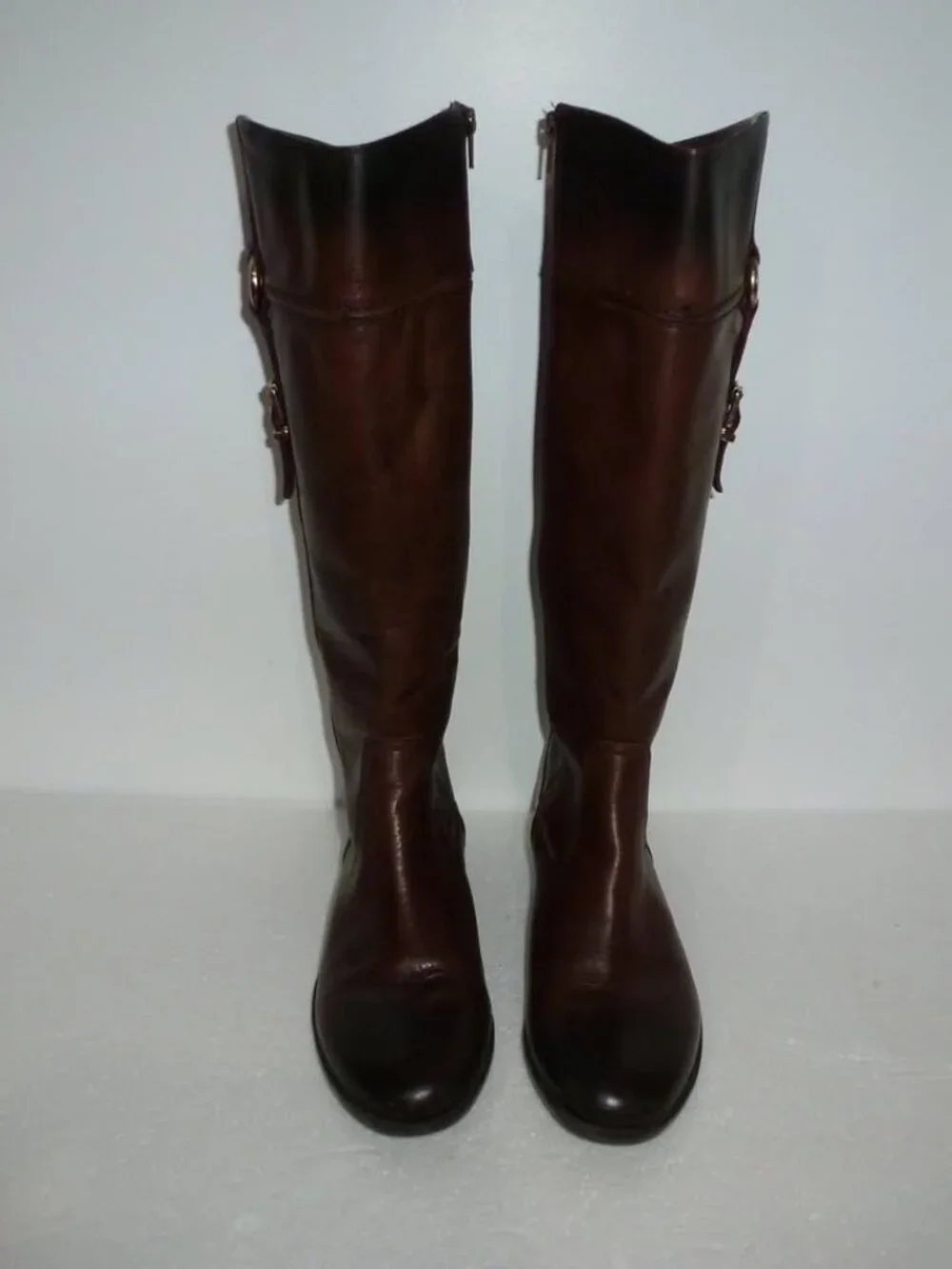 Alex Marie Brown Leather Boots - Women SZ 10 M